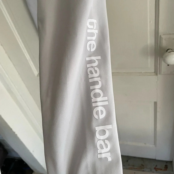 NEW! Tavi Noir Light Gray High Waisted Silky Soft Leggings The Handle Bar - Picture 6 of 8